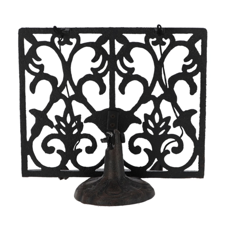 Antique Cast Iron Bookstand Antique Cast Iron Bookstand