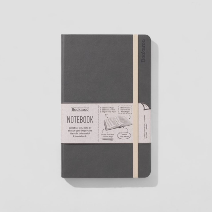 Cream & Charcoal Notebooks
