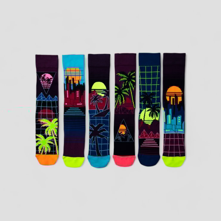 Retro Set Of Odd Socks Retro Set Of Odd Socks