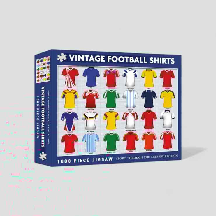Vintage Football Tops jigsaw Vintage Football Tops jigsaw