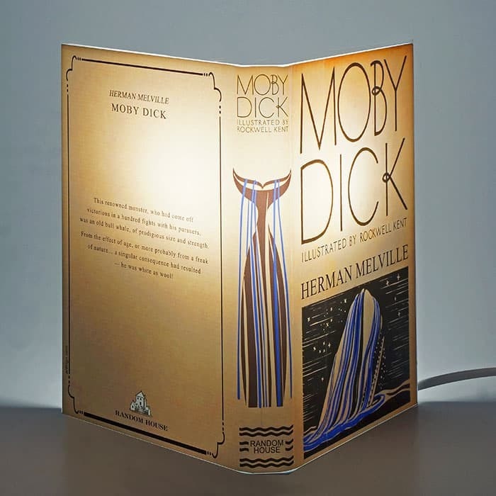 Book Lamp - Moby Dick Book Lamp - Moby Dick