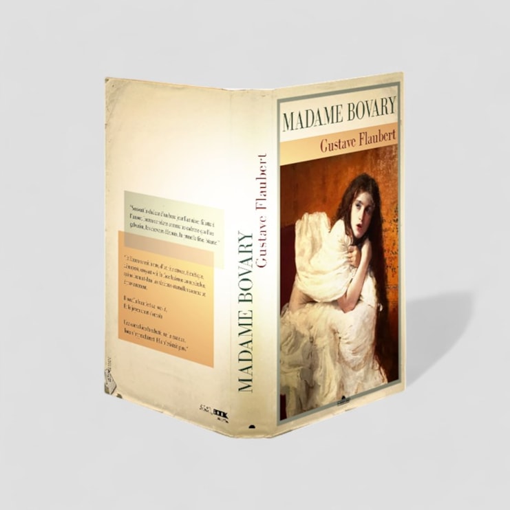 Book Lamp - Madame Bovary Gustave Flaubert Book Lamp - Madame Bovary Gustave Flaubert
