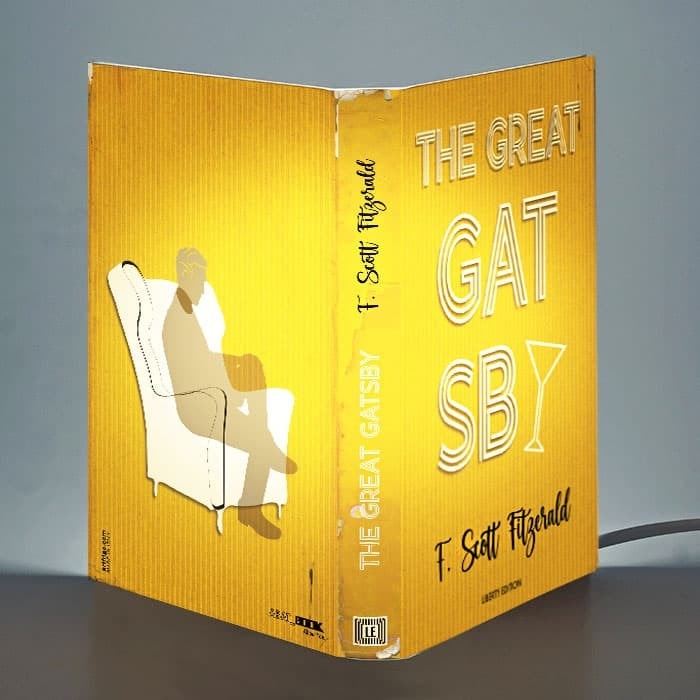 Book Lamp - The Great Gatsby Book Lamp - The Great Gatsby