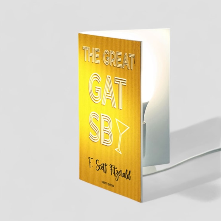 Book Lamp - The Great Gatsby