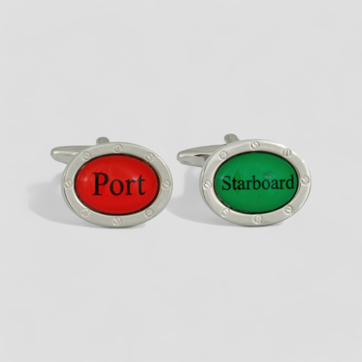 Port & Starboard Cufflinks Port & Starboard Cufflinks