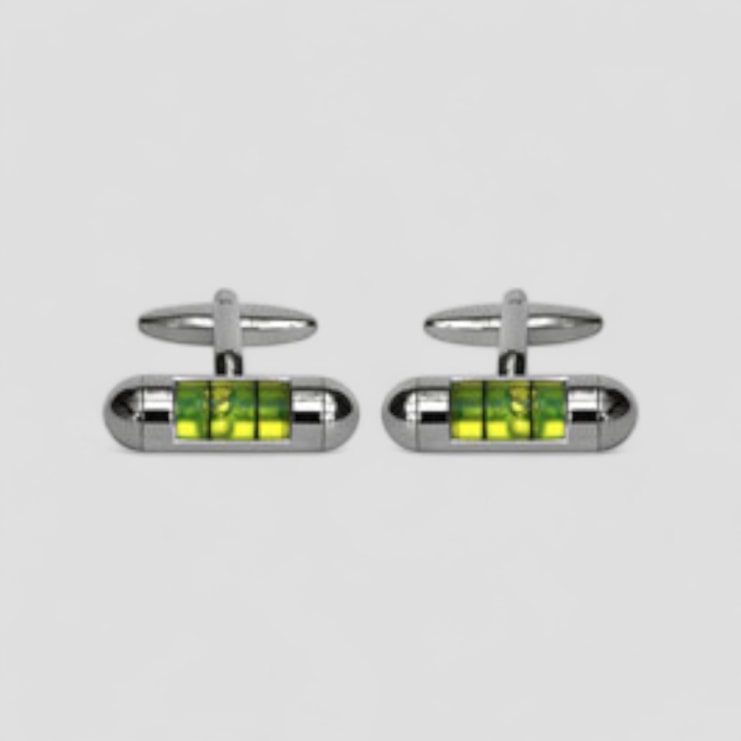 Spirit Level Cufflinks Spirit Level Cufflinks
