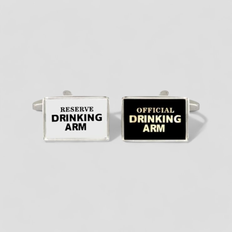 Drinking Arm Cufflinks Drinking Arm Cufflinks
