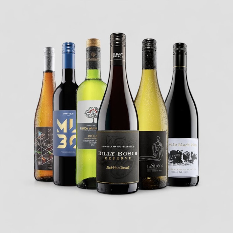 Luxury Six Bottles Of Mixed Wine Luxury Six Bottles Of Mixed Wine