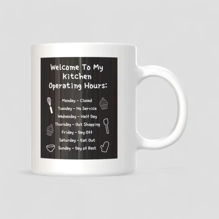 Kitchen Rules Mugs Kitchen Rules Mugs