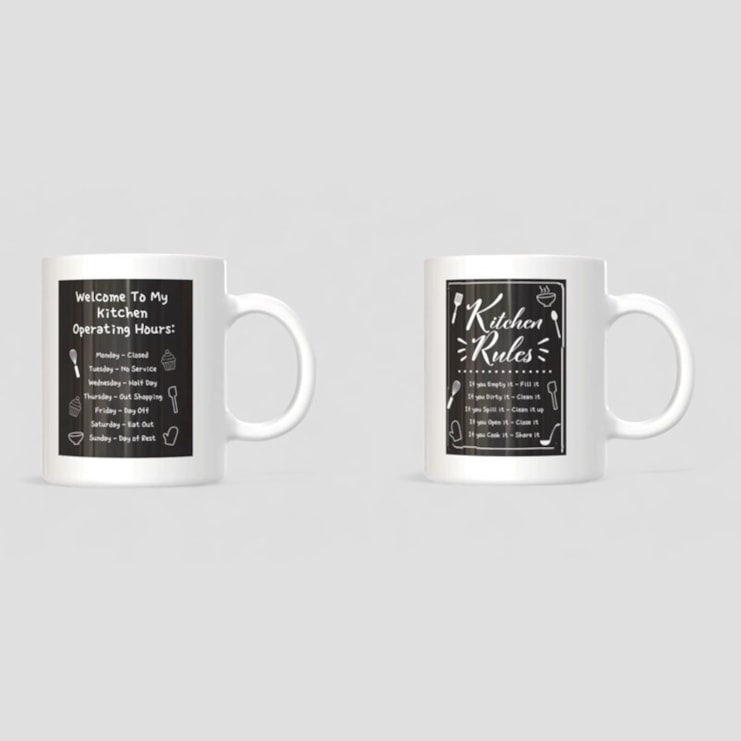 Kitchen Rules Mugs