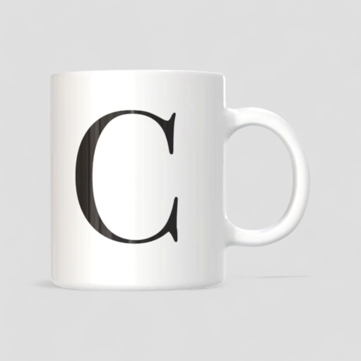Alphabet Mugs Alphabet Mugs