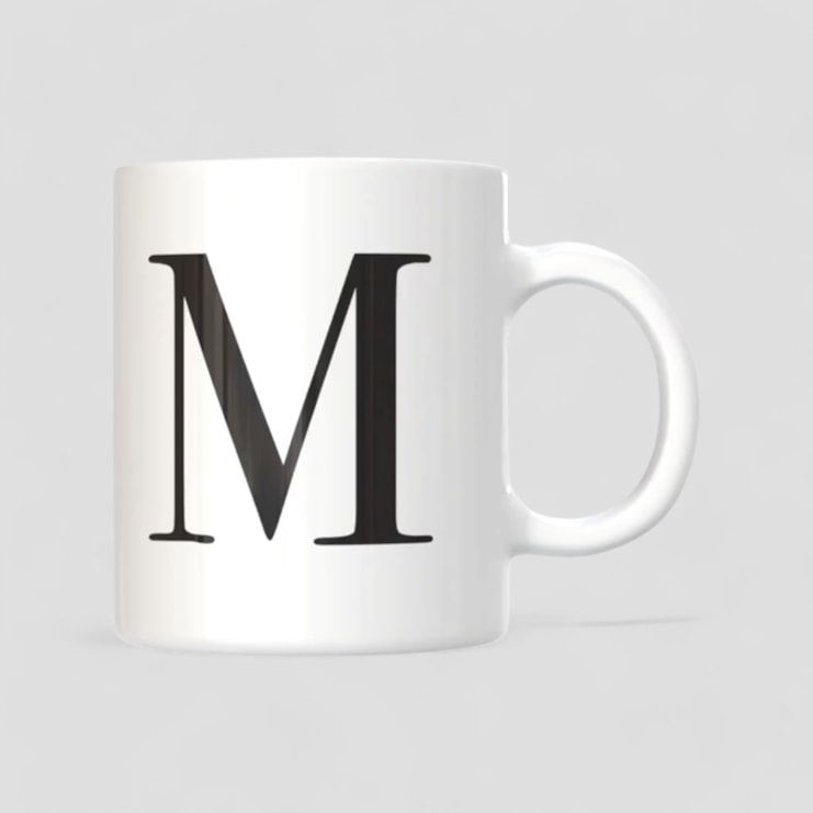 Alphabet Mugs