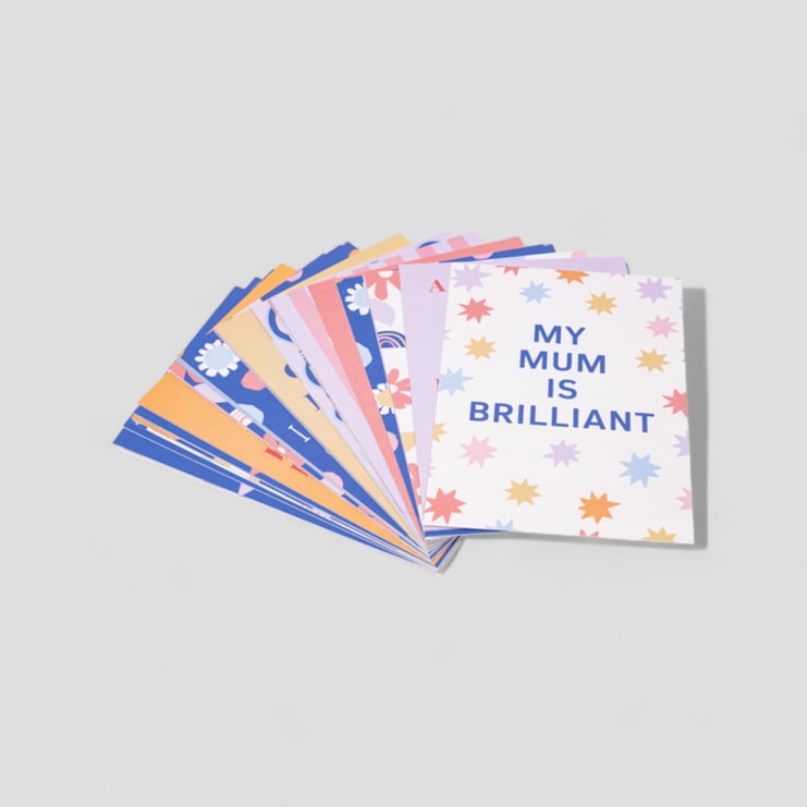 Positive Box Of Best Mum Ever Postcards Positive Box Of Best Mum Ever Postcards