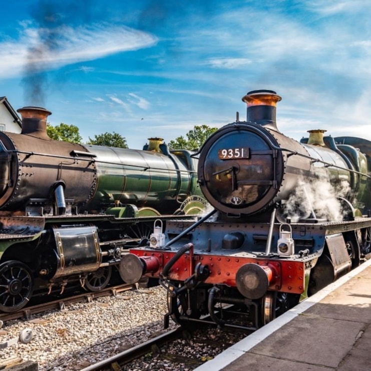 West Somerset Railway Steam Train Journey with Cream Tea for Two