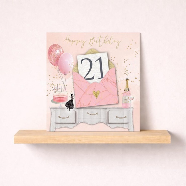 Age 21 Birthday Card - Birthday Letter Age 21 Birthday Card - Birthday Letter