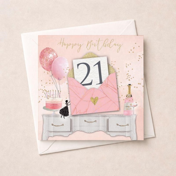 Age 21 Birthday Card - Birthday Letter Age 21 Birthday Card - Birthday Letter