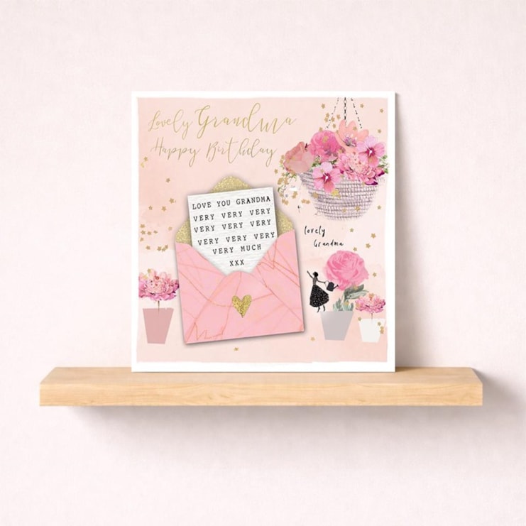 Birthday Card - Lovely Grandma