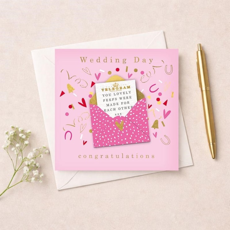 Wedding Day Card - Telegram