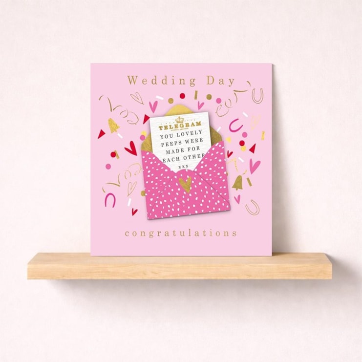 Wedding Day Card - Telegram