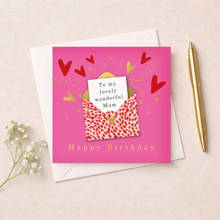 Mum Birthday Card - Wonderful Mum Mum Birthday Card - Wonderful Mum