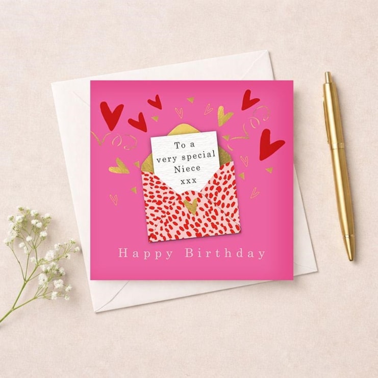 Neice Birthday Card - Special Neice