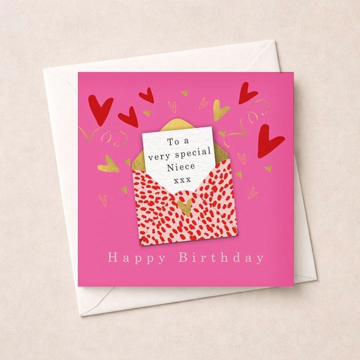 Neice Birthday Card - Special Neice