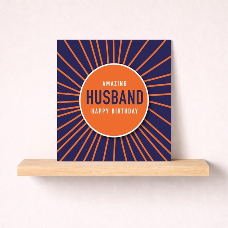 Beermat Birthday Card - Amazing Husband Beermat Birthday Card - Amazing Husband