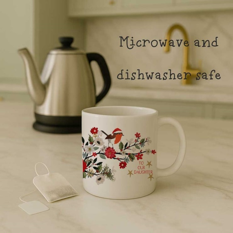 Personalised Christmas Mug - Snowy Christmas Town Personalised Christmas Mug - Snowy Christmas Town