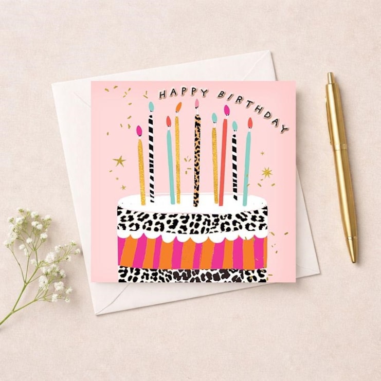 Birthday Card - Birthday Cake