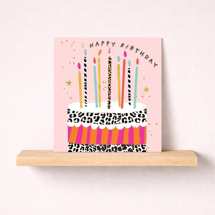 Birthday Card - Birthday Cake Birthday Card - Birthday Cake
