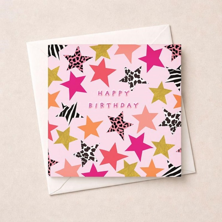 Birthday Card - Stars Birthday Card - Stars