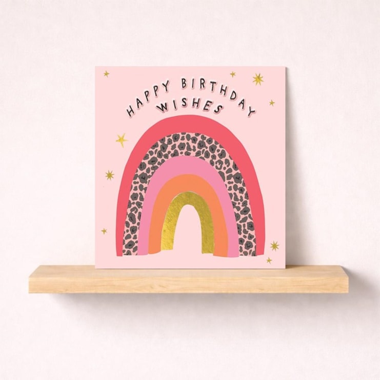 Birthday Card - Rainbow Birthday Card - Rainbow