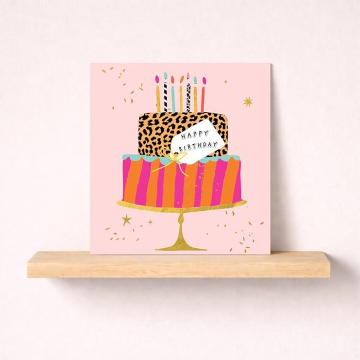 Birthday Card - Birthday Cake