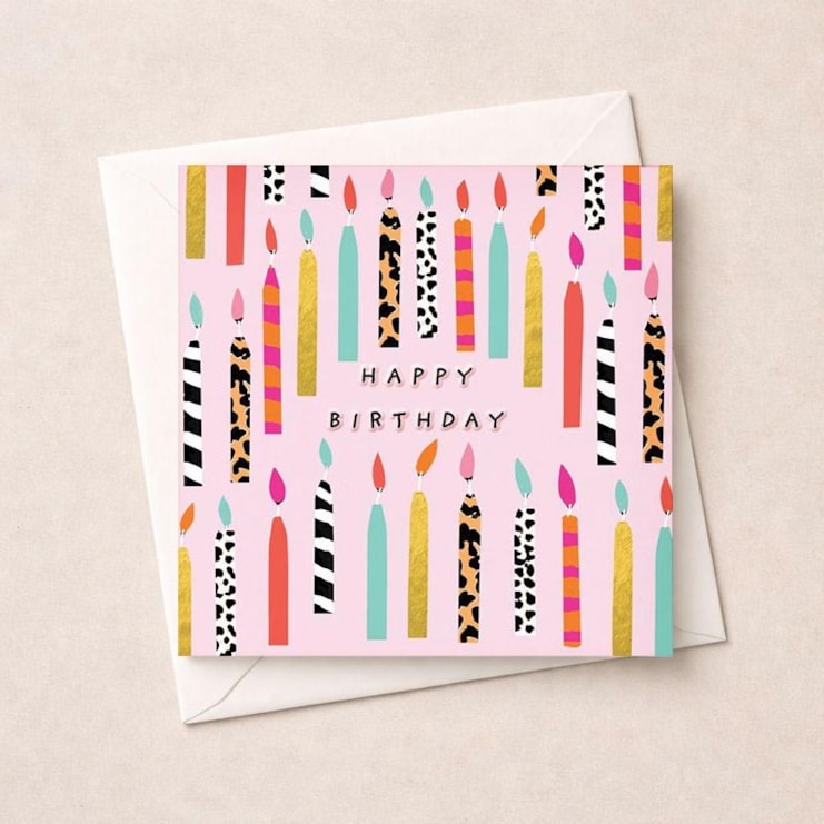 Birthday Card - Birthday Candles