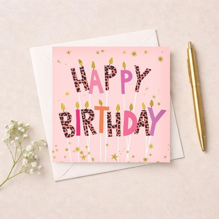 Birthday Card - Birthday Candles