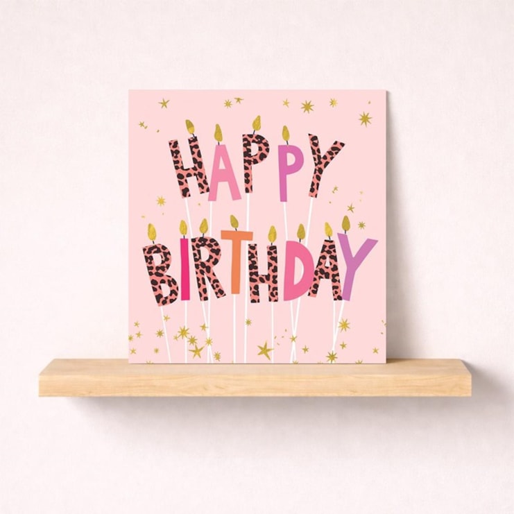 Birthday Card - Birthday Candles