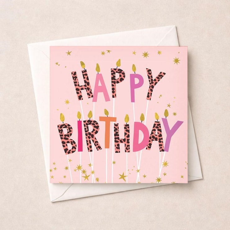 Birthday Card - Birthday Candles Birthday Card - Birthday Candles