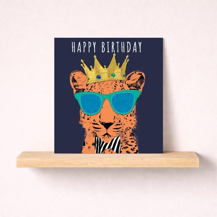 Birthday Card - Tiger King Birthday Card - Tiger King