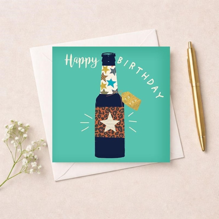 Birthday Card - Birthday Beer Birthday Card - Birthday Beer