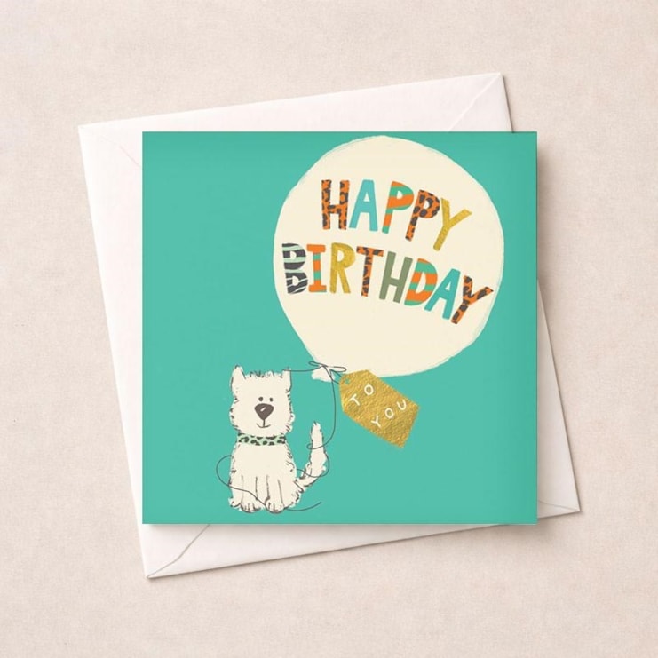 Birthday Card - Sweet Dog
