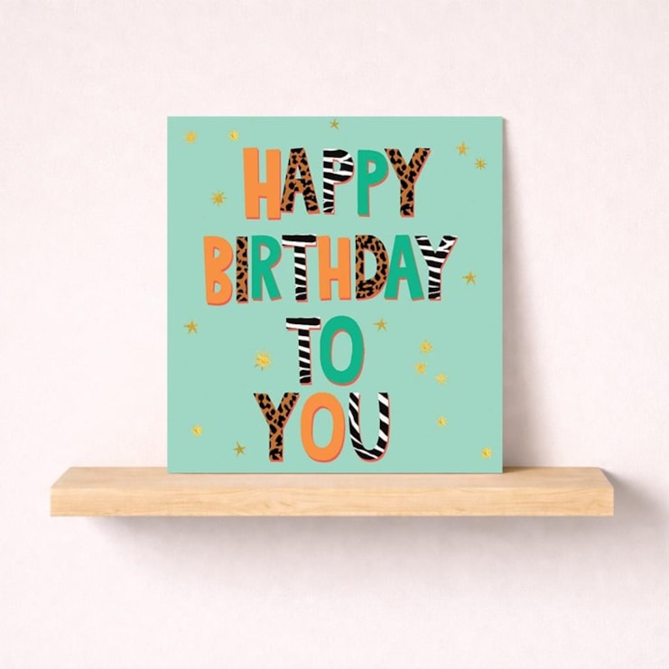 Birthday Card - Spots & Stripes Birthday Card - Spots & Stripes