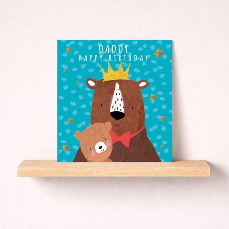 Daddy Birthday Card - Bears Daddy Birthday Card - Bears