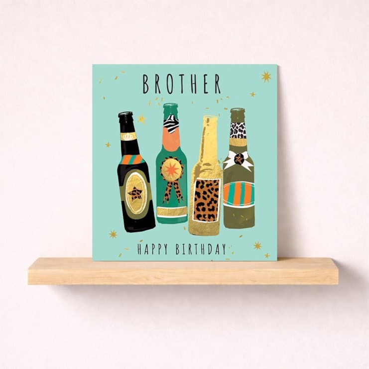 Brother Birthday Card - Birthday Beers