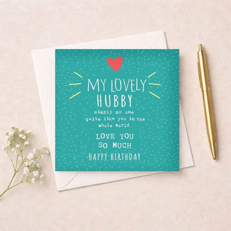 Husband Birthday Card - Simply No One Quite Like You Husband Birthday Card - Simply No One Quite Like You