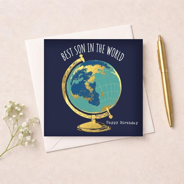 Son Birthday Card - Best Son Son Birthday Card - Best Son