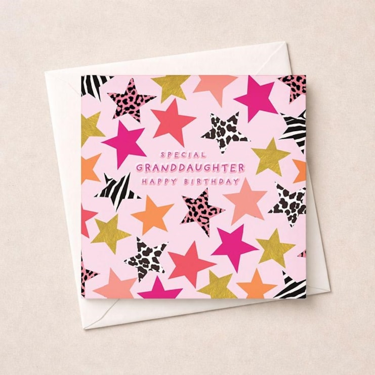 Granddaughter Birthday Card - Special Granddaughter