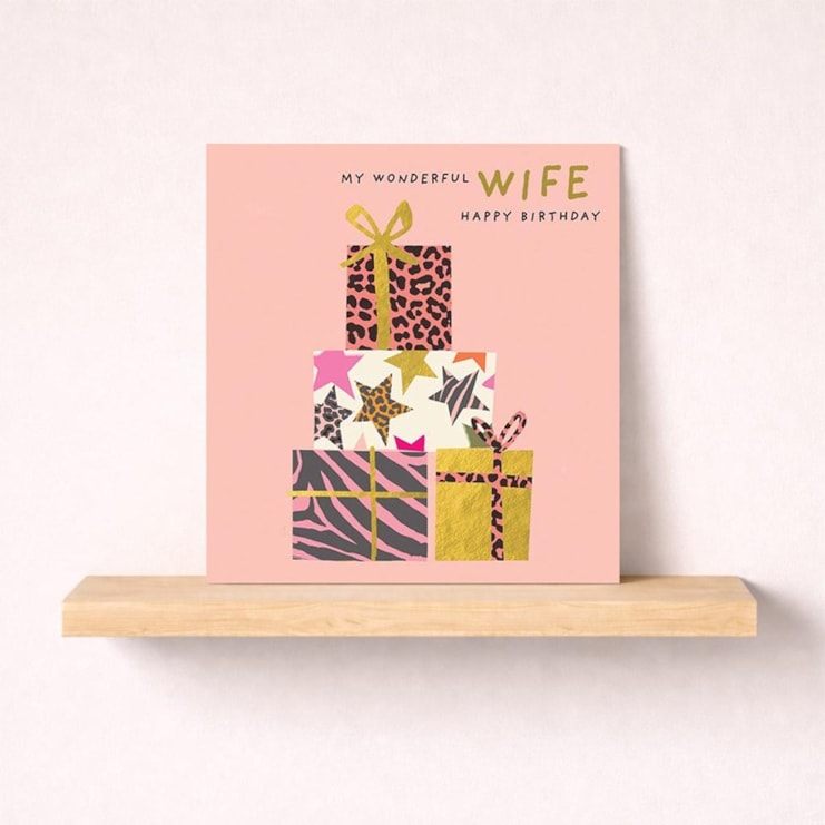 Wife Birthday Card - Birthday Gifts