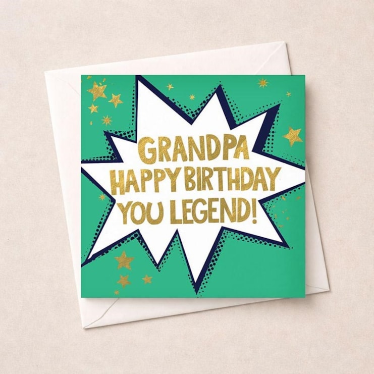 Grandpa Birthday Card - You Legend Grandpa Birthday Card - You Legend
