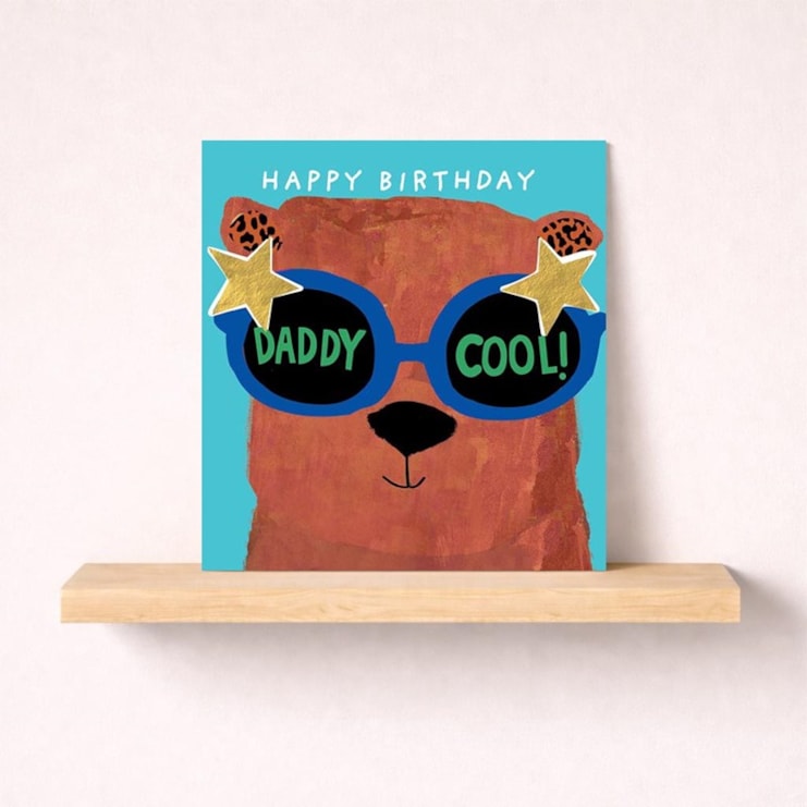 Daddy Birthday Card - Daddy Cool Daddy Birthday Card - Daddy Cool