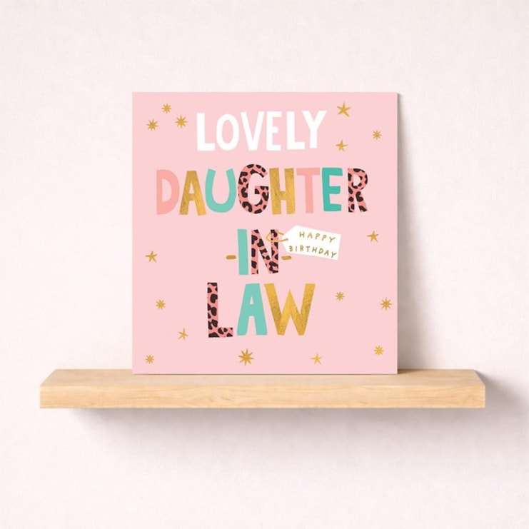 Daughter-in-Law Birthday Card - Lovely Daughter-In-Law Daughter-in-Law Birthday Card - Lovely Daughter-In-Law